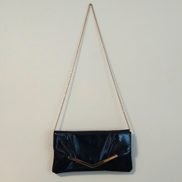 Kelly & Katie Handbags - Kelly & Katie Black and Gold trim purse